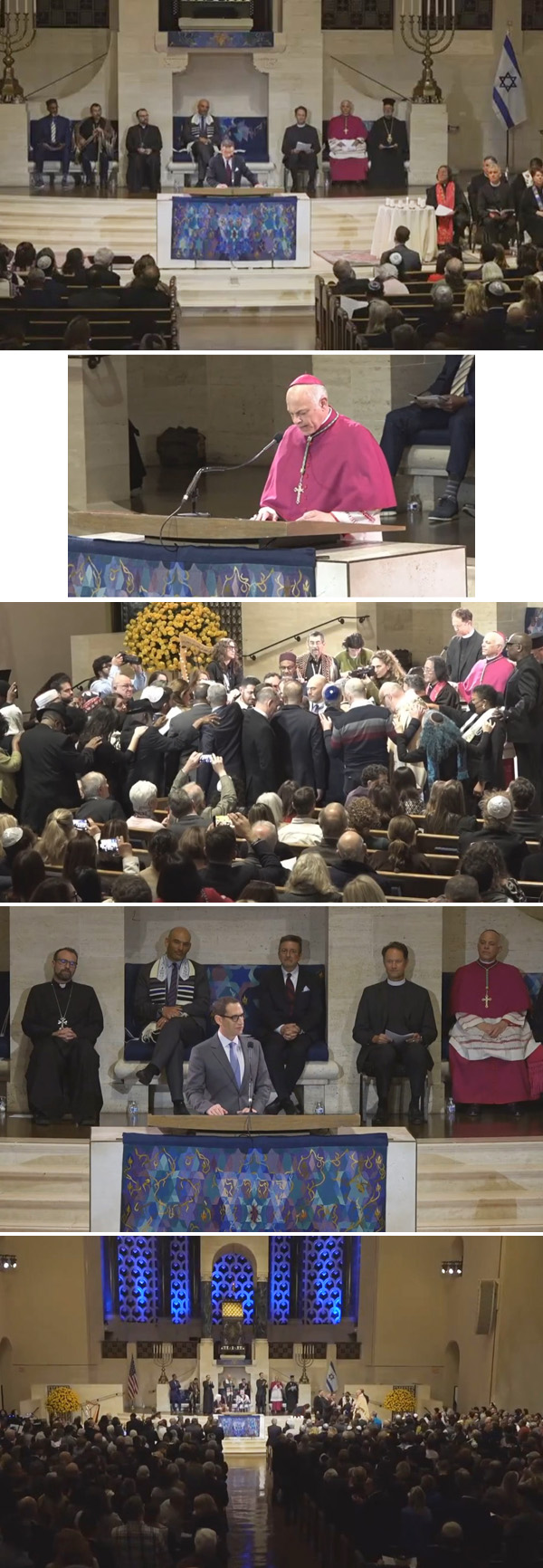 Cordileone at interfaith jewish blessing